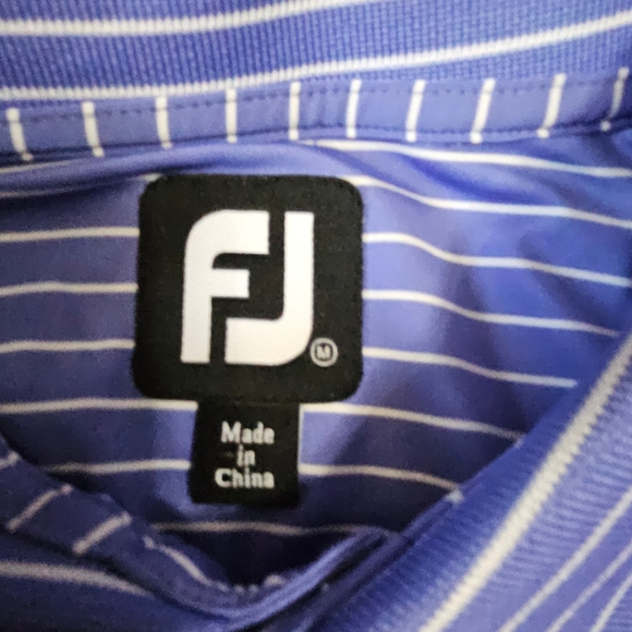FootJoy FJ Golf Polo Shirt Moisture Wicking‎ Stretch Performance 1222600 Mens M - Picture 4 of 14